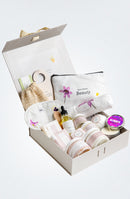 lavender bath & body gift basket natural