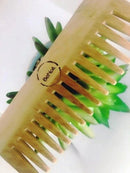 all-natural bamboo hair comb eco friendly