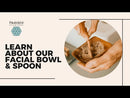 facial bowl & spoon natural ingredients